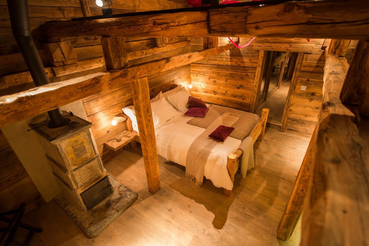 Les Mazots De La Source & Spa Vercorin Exteriör bild