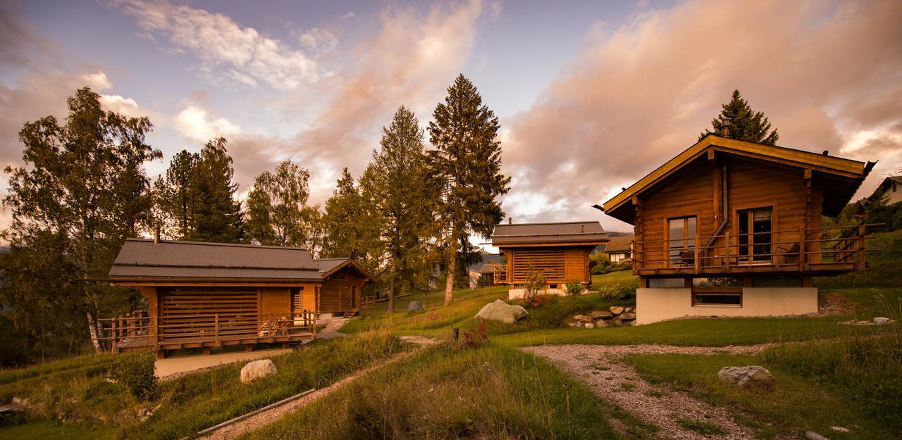 Les Mazots De La Source & Spa Vercorin Exteriör bild